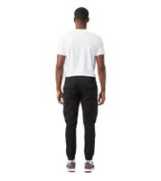 Comodi pantaloni cargo da uomo URBAN CLASSICS con elastico in vita e tasche cargo, neri
