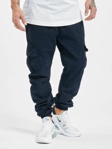 Casual URBAN CLASSICS men's jeans with pockets, 320 g/m² cotton, navy