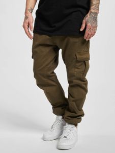 Modern URBAN CLASSICS men's jeans with pockets, 320 g/m², cotton, brown