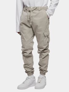 lässige URBAN CLASSICS Herren Jeans Kordelzug Taschen 320 g/m² mit Baumwolle Grau