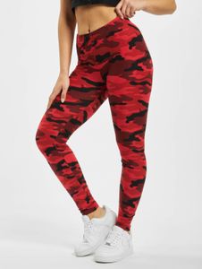 Pantalones oversize elásticos para mujer de Casual Urban Classics, 170 g/m², camuflaje.
