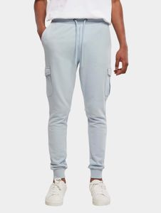 Jeans da uomo casual Urban Classics con coulisse e tasche, 300 g/m² di cotone, blu pastello
