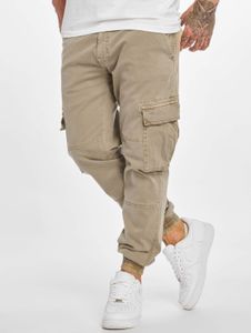 Casual URBAN CLASSICS men's jeans with stretch pockets, 270 g/m², cotton, beige
