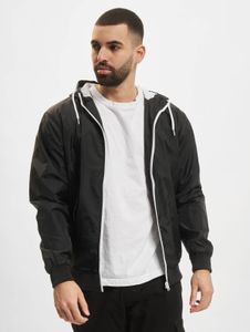 Elegante giacca elasticizzata da uomo Urban Classics, 75 g/m², nero/bianco