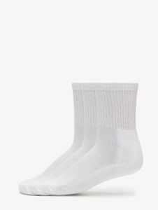 Soft Urban Classics unisex stretch socks with cotton, white