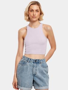 Camiseta elástica de mujer Casual Urban Classics, 180 g/m², algodón, violeta.
