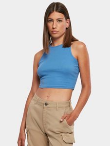 Camiseta elástica para mujer Modern Urban Classics, 180 g/m², algodón, azul