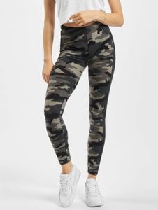Pantalon confortable Urban Classics pour femme, stretch 170 g/m², motif camouflage