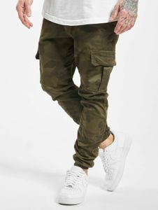 lässige URBAN CLASSICS Herren Jeans Stretch Taschen 312 g/m² mit Baumwolle Camouflage