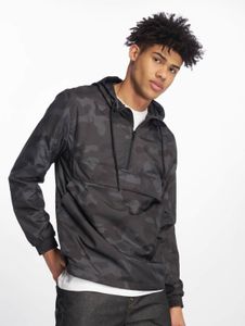 Modern Urban Classics men's jacket, zip and Velcro closure, 78 g/m², camouflage