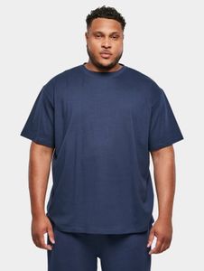 Camiseta deportiva URBAN CLASSICS para hombre, 240 g/m², de algodón, color azul marino.
