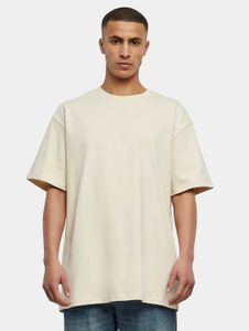 lässiges URBAN CLASSICS Herren T-Shirt 240 g/m² mit Baumwolle Ecru-Weiß