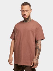 sporty URBAN CLASSICS men's T-shirt 240 g/m² with cotton brown