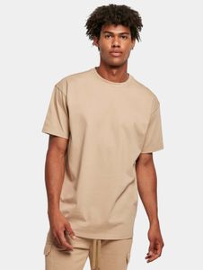 Comoda t-shirt oversize da uomo URBAN CLASSICS, 240 g/m², cotone, beige