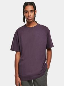 T-shirt homme URBAN CLASSICS, style sportif, 240 g/m², 100 % coton, violet