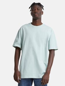 lässiges URBAN CLASSICS Herren T-Shirt 240 g/m² mit Baumwolle Pastell-Grün