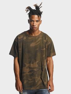 Camiseta cómoda para hombre de Urban Classics, 140 g/m², algodón, camuflaje.