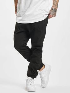Pantalones vaqueros casuales para hombre URBAN CLASSICS con bolsillos elásticos, 310 g/m², algodón, negro.