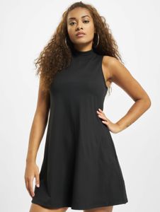Stylish Urban Classics women's dress, stretch fabric, 210 g/m², black