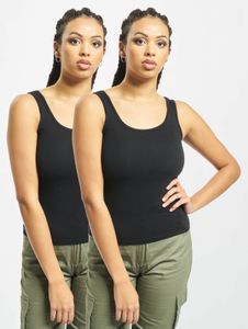 T-shirt stretch femme Modern Urban Classics, 180 g/m², coton, noir