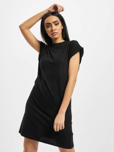 Stylish Urban Classics women's dress, 140 g/m², cotton, black