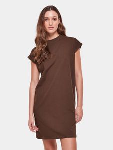 Comfortable Urban Classics women's bra, 140 g/m², with cotton, brown
