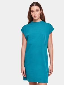 Robe femme Fashionable Urban Classics, 140 g/m², coton, turquoise