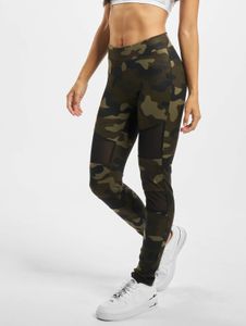 comfortable URBAN CLASSICS women's trousers stretch 250 g/m² camouflage