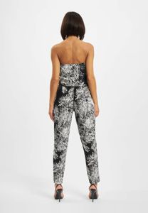 Abito femminile Urban Classics da donna, 115 g/m², nero/bianco