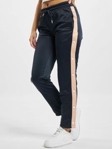 Pantalones casuales Urban Classics para mujer con bolsillos, 250 g/m², azul marino