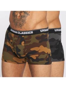 Pantaloncini da uomo Summer Urban Classics, elasticizzati 160 g/m², in cotone, mimetici