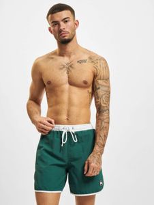 Pantalones de hombre Versatile Urban Classics con cordón ajustable y cremallera, 116 g/m², verde