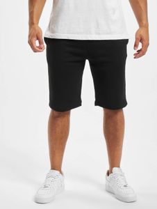 Comfortable Urban Classics men's shorts with drawstring and pockets, 260 g/m² cotton, black