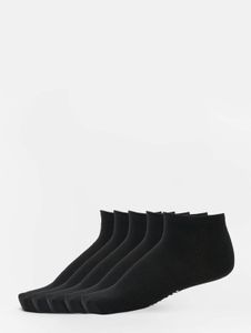 Zapatillas unisex Casual Urban Classics con puños elásticos acanalados y forro de algodón, color negro.