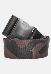Cinturón unisex moderno Urban Classics con estampado de camuflaje
