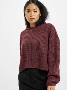 Soft Urban Classics women's oversized sweatshirt, burgundy red