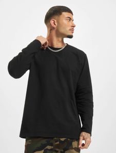 Sudadera elástica cómoda para hombre de Urban Classics, 200 g/m², de algodón, color negro.