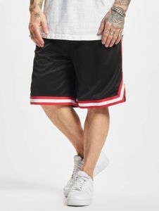 Pantalones cortos de verano para hombre Urban Classics 130 g/m² Negro/Blanco/Rojo