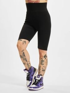 Lightweight Urban Classics women's shorts, stretch, 270 g/m², with cotton, black
