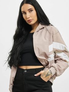 Functional Urban Classics women's jacket with hood, 90 g/m², antique pink