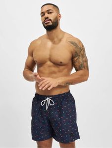 Pantalones cortos ligeros Urban Classics para hombre, 100 g/m², color azul marino