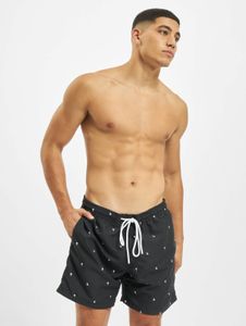 Summer Urban Classics men's shorts with drawstring, 115 g/m², black