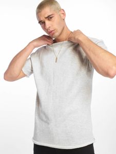 Camiseta casual urbana clásica para hombre, 300 g/m², algodón, gris.
