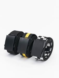 Ceinture unisexe Casual Urban Classics noire/multicolore