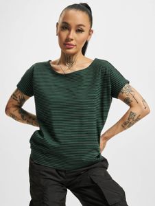 T-shirt femme Urban Classics confortable, 160 g/m², coton, vert