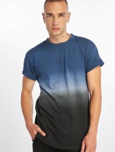 bequemes Urban Classics Herren T-Shirt 160 g/m² mit Baumwolle Blau/Schwarz