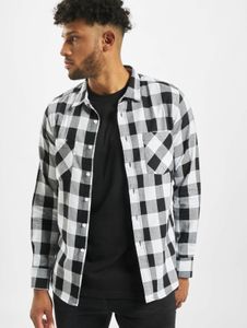 lässiges URBAN CLASSICS Herren Polo-Shirt 120 g/m² mit Baumwolle Schwarz/Weiß