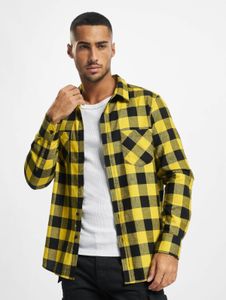 Modern Urban Classics men's polo shirt with pockets, 120 g/m² cotton, yellow
