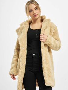 Giacca da donna Urban Classics funzionale, oversize con tasche, 350 g/m², beige