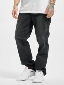 Pantalones vaqueros casuales para hombre URBAN CLASSICS con bolsillos con cremallera, algodón de 370 g/m², color negro.